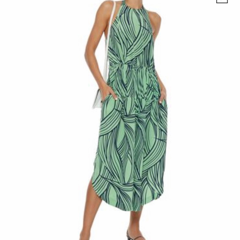 Tiba silk crop jumpsuit